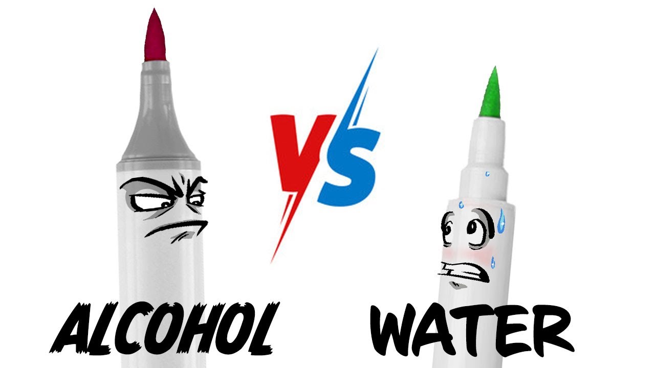 Which is better alcohol or water based markers