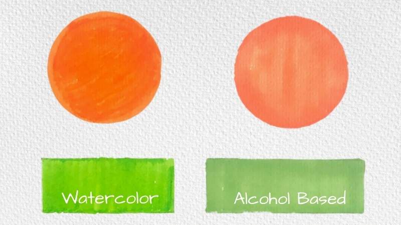 How are Alcohol Markers Different from Regular Markers