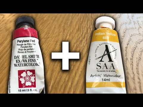 Can you mix different brands of watercolour