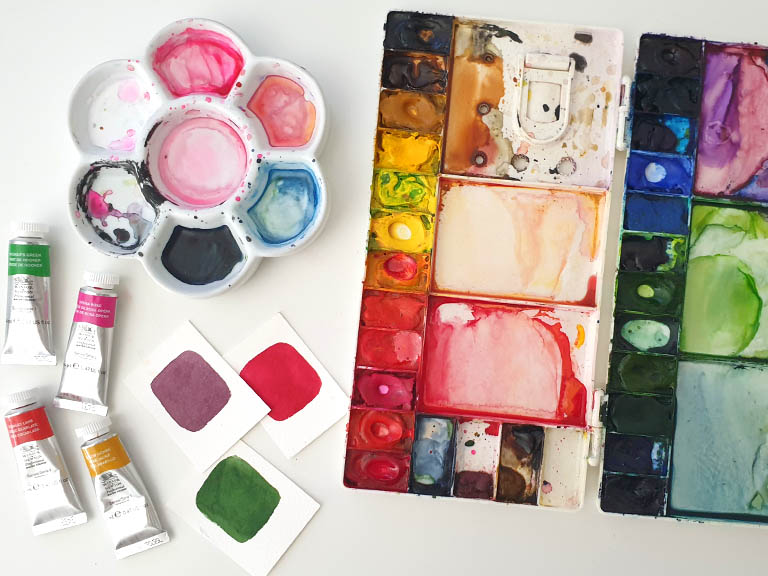 Guide to Watercolour Palettes