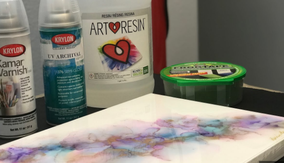 How do you keep alcohol ink from fading
