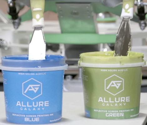 Can you use acrylic ink for screen printing
