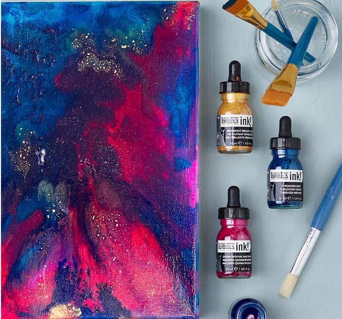 Using Acrylic Ink How do you prepare acrylic ink for canvas - Becreative